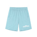 RICH BY RISK ® LIGHT BLUE WINDBREAKER SHORTS