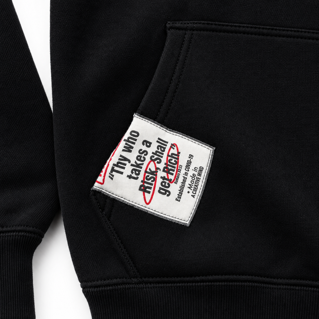 RISK ON WALL STREET™ HALO ZIP HOODIE