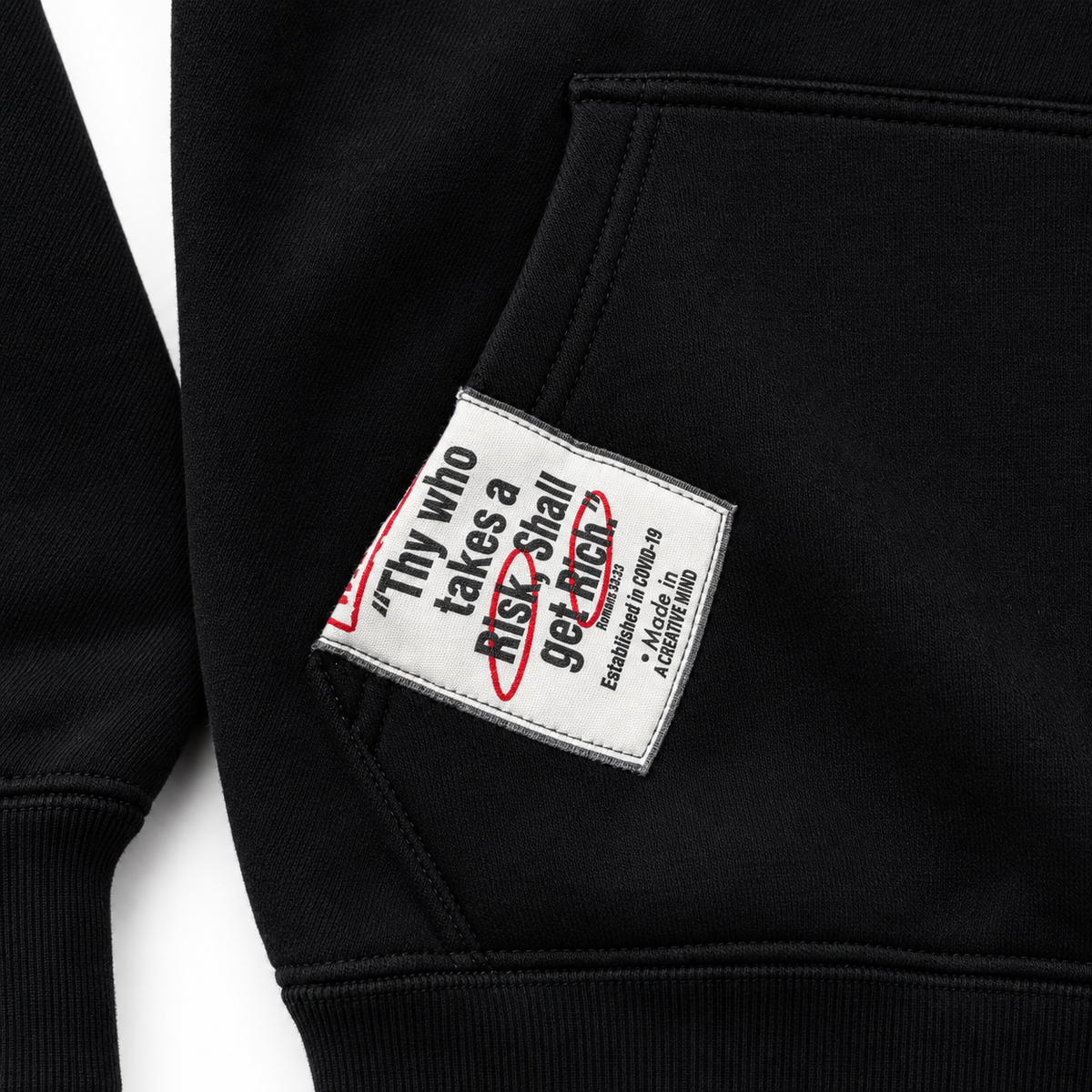 RISK ON WALL STREET™ HALO ZIP HOODIE