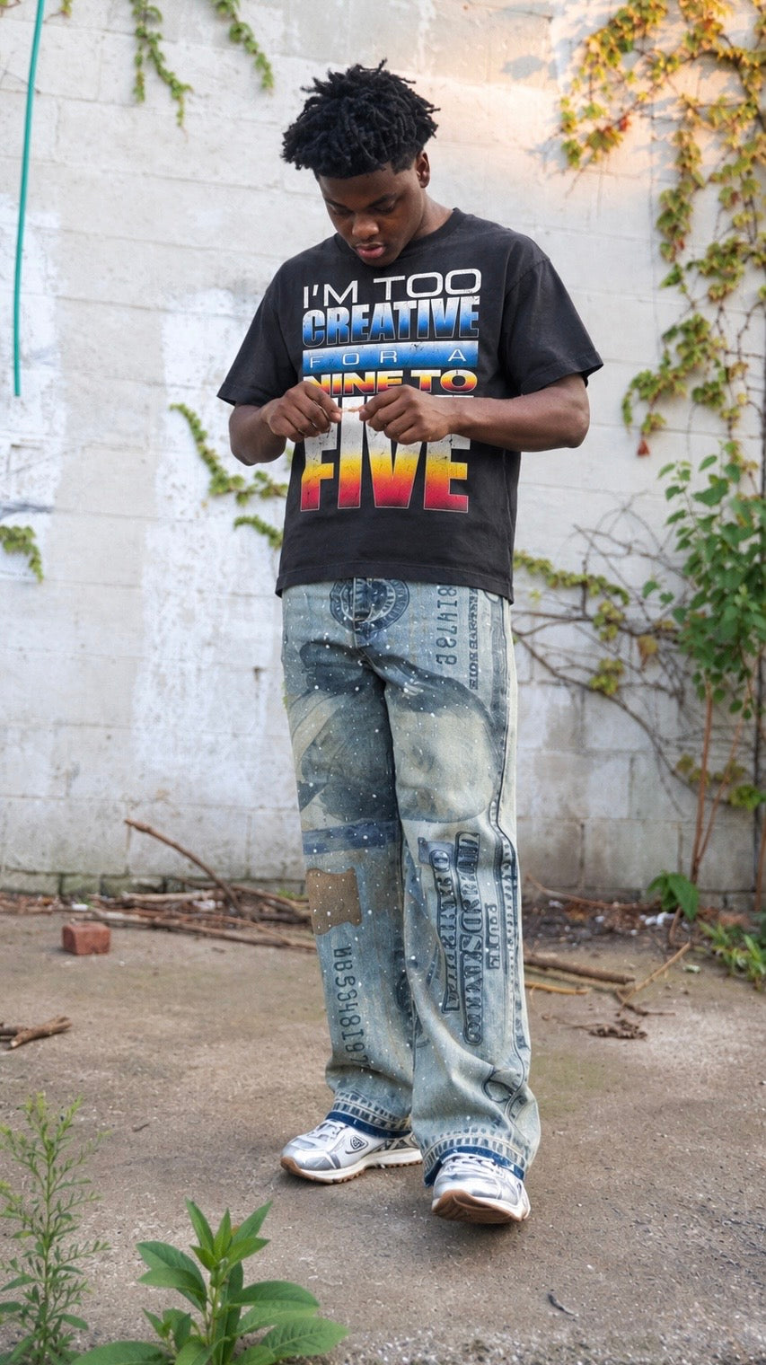 TOO CREATIVE FOR A 9–5™ Tee — Limited Edition