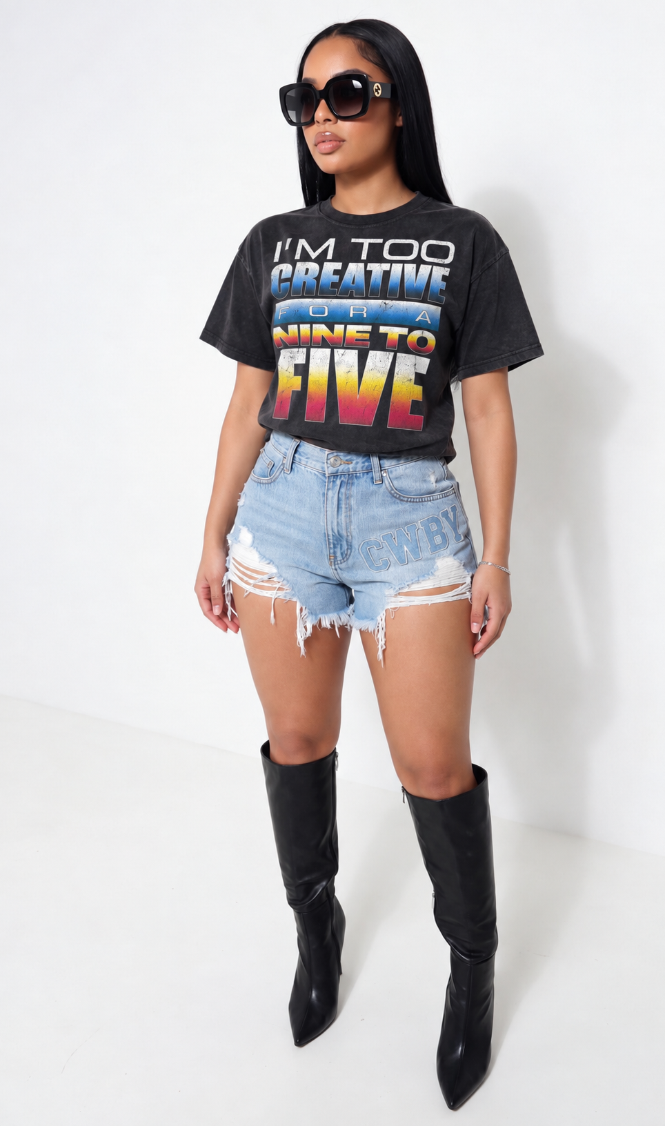 TOO CREATIVE FOR A 9–5™ Tee — Limited Edition
