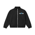RICH BY RISK ® ORIGINAL BLACK WINDBREAKER JACKET.
