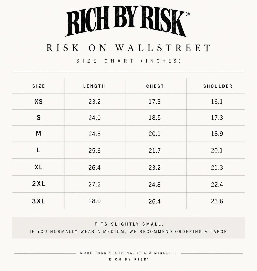 RISK ON WALL STREET™ HALO ZIP HOODIE