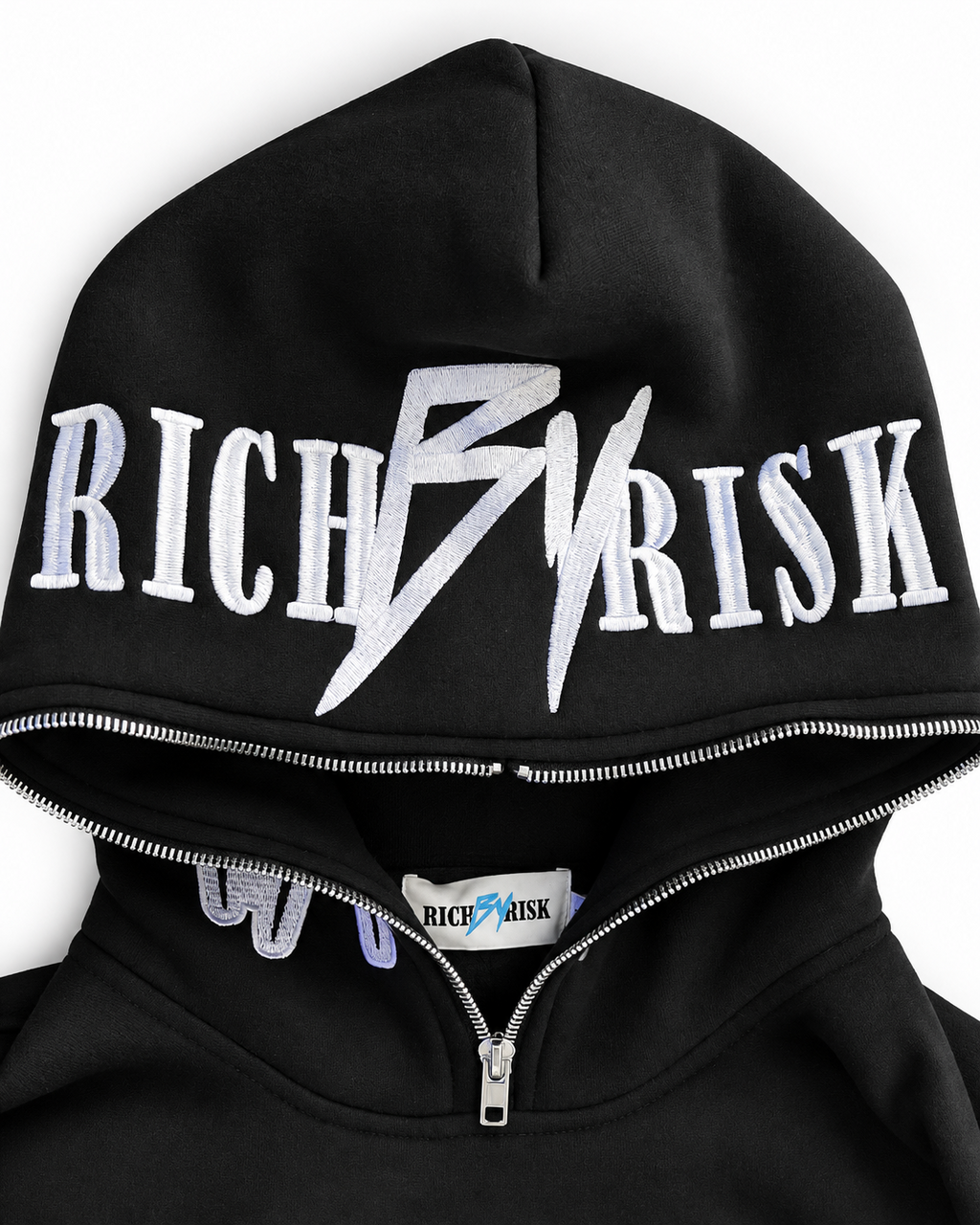 RISK ON WALL STREET™ HALO ZIP HOODIE