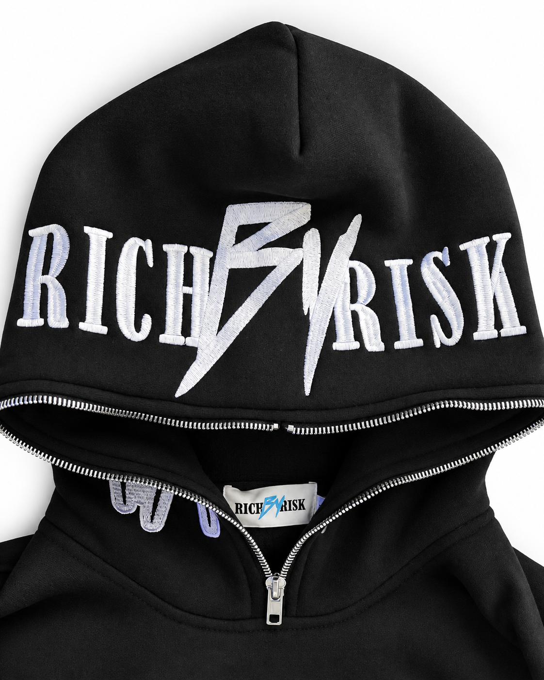 RISK ON WALL STREET™ HALO ZIP HOODIE