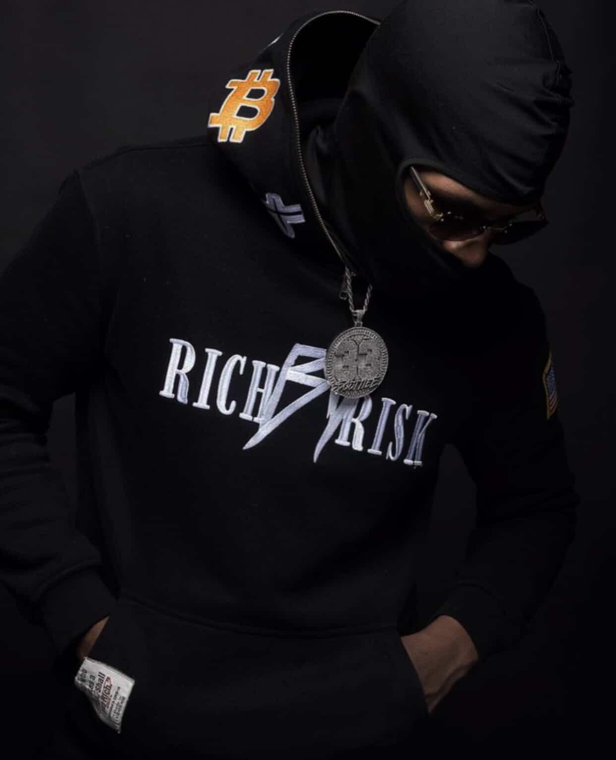 RISK ON WALL STREET™ HALO ZIP HOODIE